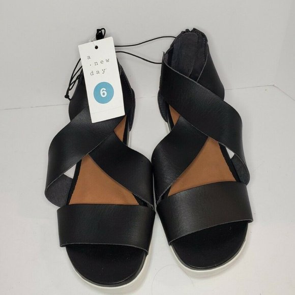 A New Day Shoes - Women's Hummingbird Ankle Strap Sandals - a New